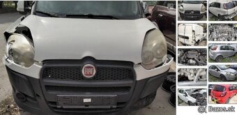 FIAT DOBLO 1.3 JTD 2013 predám MOTOR 263A2000, DVERE, TRYSKY - 2