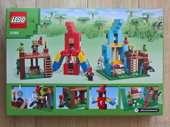 Lego Minecraft 21282 Domy papagájov (The Parrot Houses) - 2