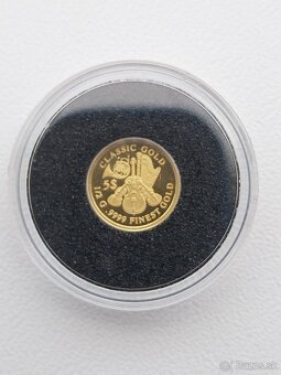 Zlaté investičné 0,5 gramove mince - 2