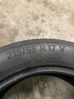 215/55 r17 letná pneumatika Continental - 2