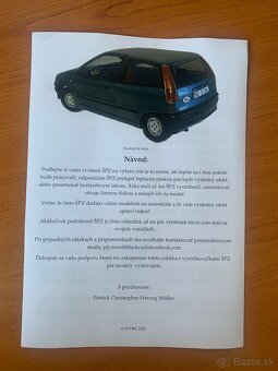 Slovenské ŠPZ na modely 1:18, 1:24 a 1:43 - 2