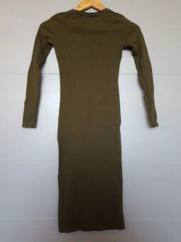 Tmavozelené šaty ✨ - 2