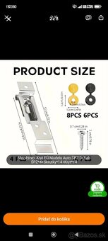 Predám držiak spz - 2