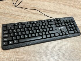 Predám čiernu klávesnicu Yenkee, je ako nová - 2