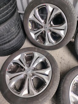 4ks alu disky orig. Hyundai 5x114,3 R17 225/45 R17+snimače - 2