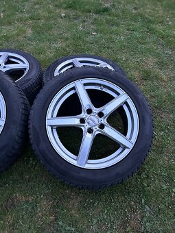 Alu disky 5x108 R17 s TPMS, 7,5J 40, pneumatiky 215/5 17” - 2