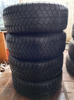 Predám Zimné Pneumatiky Na plech Disk 5x100 R14 DOT 2018 - 2