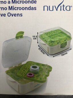 Sterilizátor do mikrovlnnej rúry Nuvita nový - 2