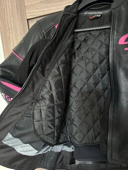 Dámska kožená moto bunda zn. Tschul - 2