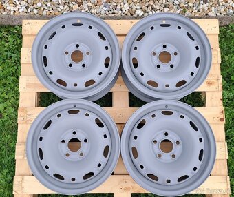 PLECH. DISKY R14 5x100 - ŠKODA FABIA 1 2 3, ROOMSTER, POLO - 2