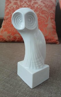 Zberateľský kúsok - Sova na podstavci Royal DUX - 2