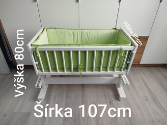 Predám detskú postieľku-kolisku - 2