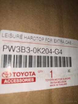 Predám Hartrop na Toyota Hilux PW3B3-0K204-G4 - 2
