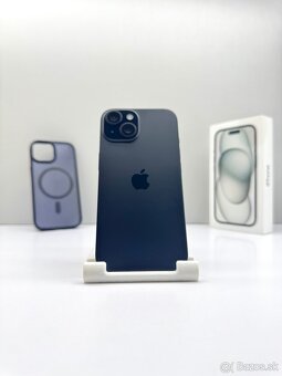iPhone 15 BLACK 128GB TOP STAV AKO NOVÝ ORIGINÁL - 2