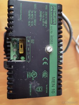 Trafo Murr 24 V 12 A - 2