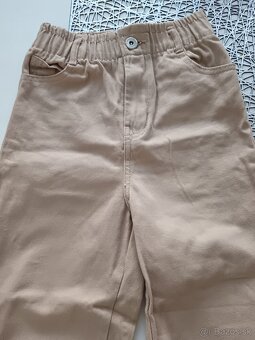 Bledo hnedé dievčenské rifle 134 - 2