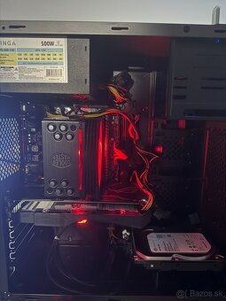 PC, Intel i7 6700, GTX 1050 Ti, RAM 16GB,HDD + Monitor - 2