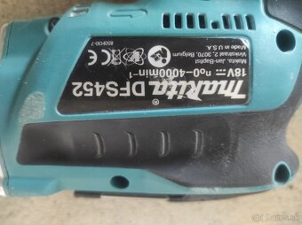 Makita aku skrutkovače - 2