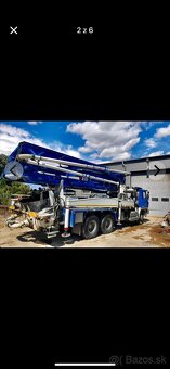 Betonpumpa M32 na podvozku Tatra 815 - 2