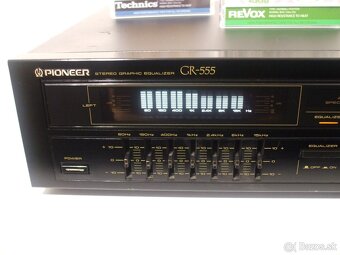 2x7 pasmovy graficky equalizer PIONEER GR-555 vyroba v JAPAN - 2