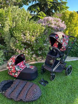 Cybex priam Spring Blossom rosé gold dvojkombinácia + fusak - 2