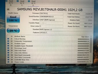 SSD disk M.2 NVme SAMSUNG PM 981. - 2