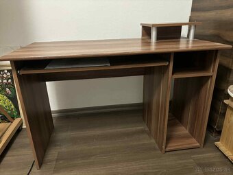 Drevený písací stôl - 2