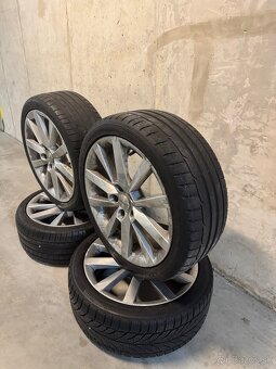 Predám elektróny/disky + pneumatiky na dojazd - 225/45 R18 - 2