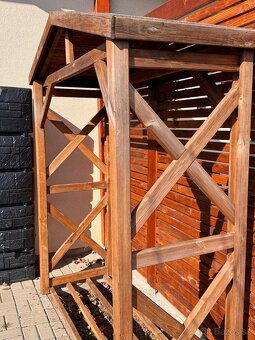 Prístrešok na drevo - 2