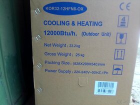 Predam novu klimatizaciu Korel 12-HFN8/3,5kw €400,- - 2