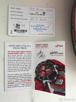TOP Pánske hodinky Tissot-T-Race Nicky Hayden LimitedEdition - 2