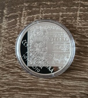 500 Kč Začiatok vydávania čs platidiel - proof (2019) - 2