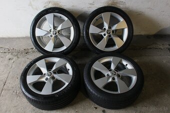 17”--ORIG-------ŠKODA OCTAVIA-----5x112 R17---LETNA SADA - 2