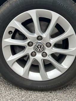Disky 6,5J 5X112 letné 205/55 R16 Continental - 2