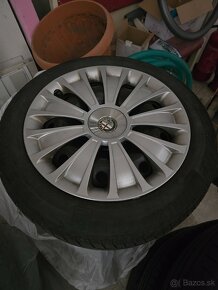 Zimné pneu R16 195/55 semperit+plech. Disky 4ks - 2