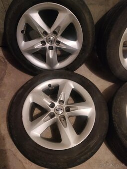 4ks alu disky orig. Ford 5x108 r16 pneu 250/55 r16 - 2