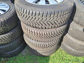 plechové disky "peugeot" 4x108 16" pneu 215/60 r16 zimné - 2
