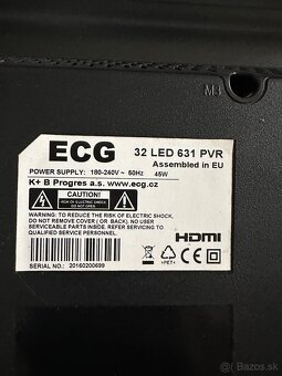 Televízor ECG LED - 2