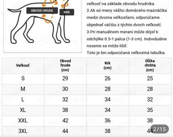 Zimná bunda pre psika - 2
