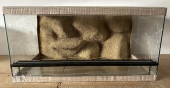 Terárium 60x40x30 s 3D stenou - 2