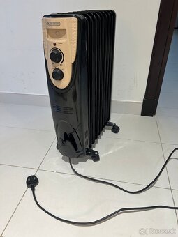 Elektrický olejový radiátor Black ‘n Decker - 2