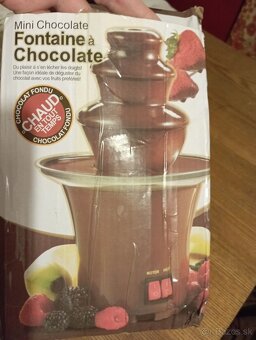 Čokoládová fontána - 2