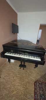 Krídlový klavír E. Schmidt – Wien, plne funkčný - 2