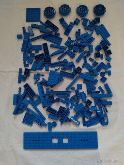 Lego kocky modrá - 335g - 2