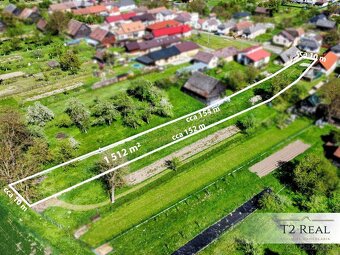 STAVEBNÝ POZEMOK - OBEC ZÁHRADNÉ, 1512 m2 - PREŠOV 14 KM - 2