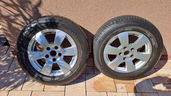 5x100 disky škoda s pneu 195/65 r15 - 2