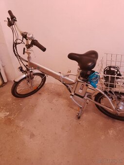 Elektrobicykel skladací. - 2