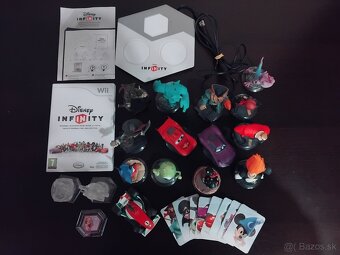 Disney Infinity pre Wii – Portál + Hra + 17 figúrok + karty - 2
