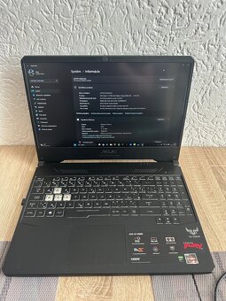 🎮 Predám ASUS TUF Gaming FX505DT – výkonný herný notebook - 2