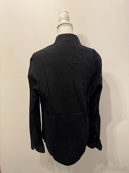 Pánska košela Tommy Hilfiger čierna - 2